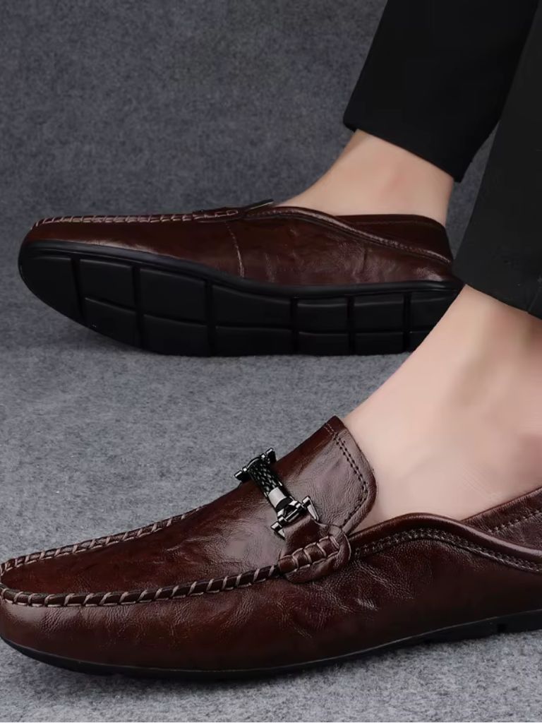 Belgravia Leather Loafers - CAAYWORLD CAAYWORLD