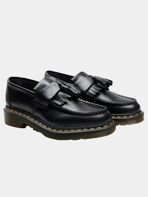 Black Leather Loafers - CAAYWORLD CAAYWORLD