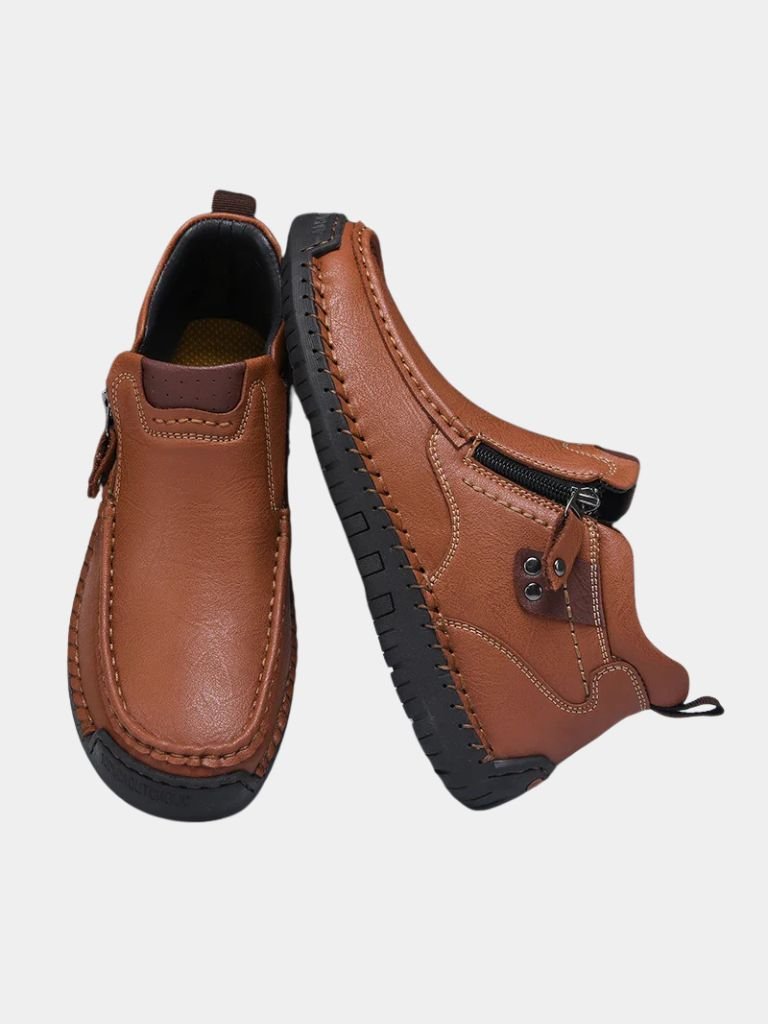 Brave Leather Boots - CAAYWORLD CAAYWORLD