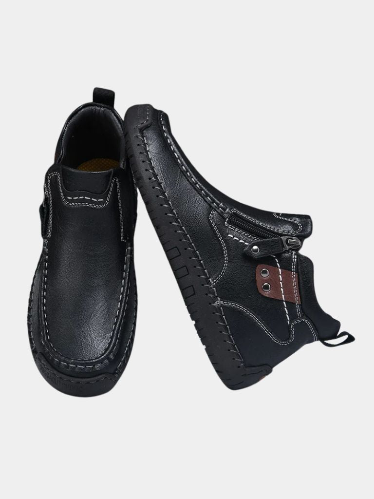 Brave Leather Boots - CAAYWORLD CAAYWORLD