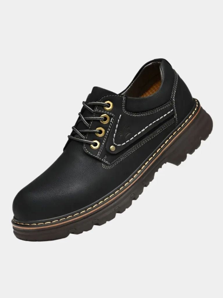 British Leather Elegant Oxford Shoes - CAAYWORLD CAAYWORLD