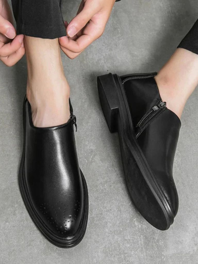 Brun Prestige Leather Loafers - CAAYWORLD CAAYWORLD