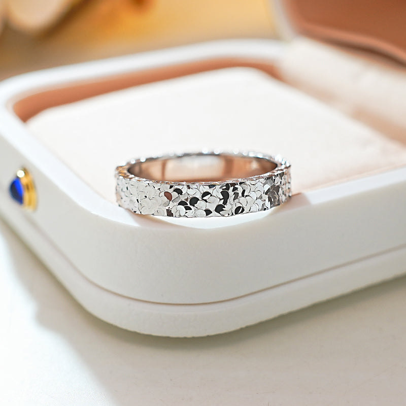 Sparkling 18K Gold Plated Band Shine of Diamond