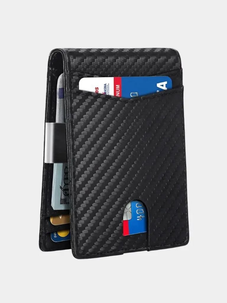 Carbon Fiber Anti RFID Minimalist Wallet - CAAYWORLD CAAYWORLD