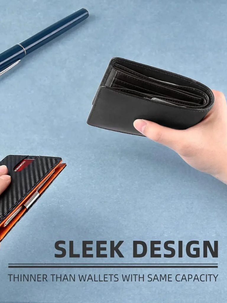 Carbon Fiber Anti RFID Minimalist Wallet - CAAYWORLD CAAYWORLD