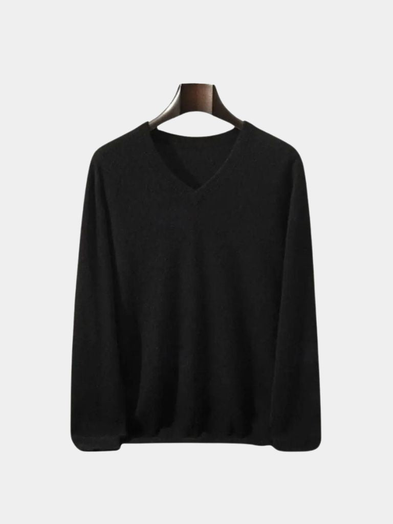 Cashmere V Neck Knitwear Sweater - CAAYWORLD CAAYWORLD