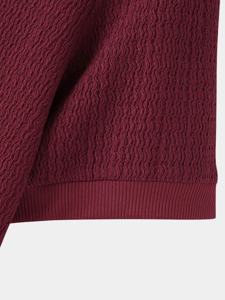 Casual Knit T-Shirt - CAAYWORLD CAAYWORLD