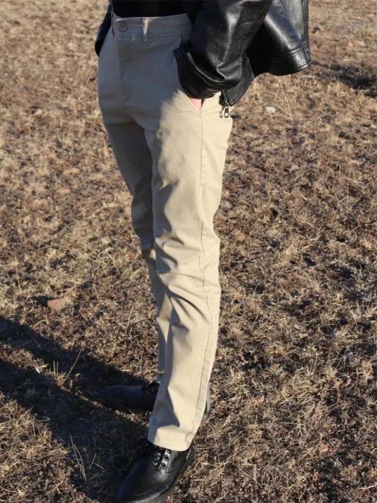 Casual Slim Fit Trousers - CAAYWORLD CAAYWORLD