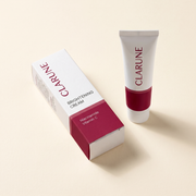 Clarune brightening cream tube and box, alternate angle