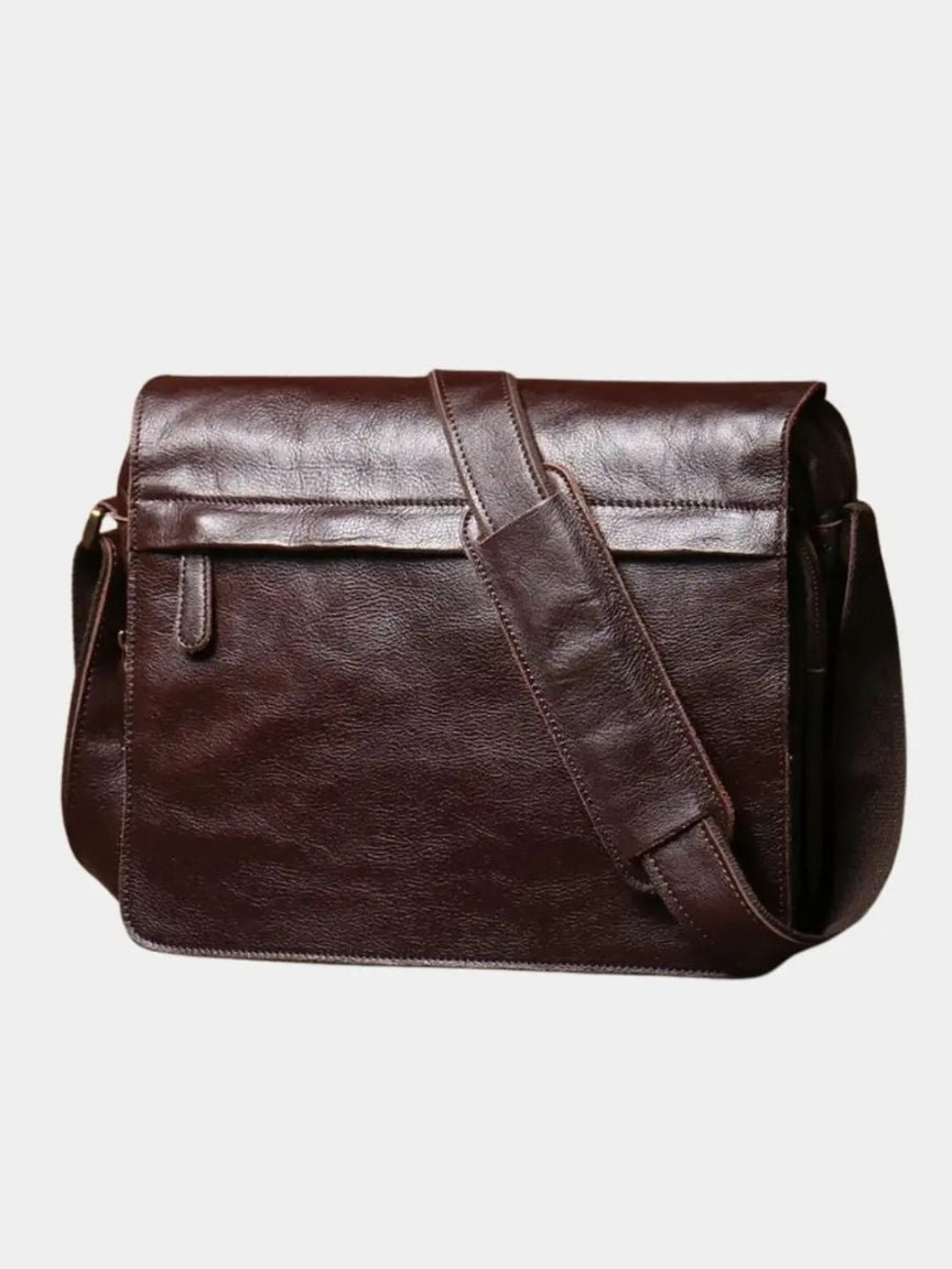 Classic Messenger Leather Bag - CAAYWORLD CAAYWORLD