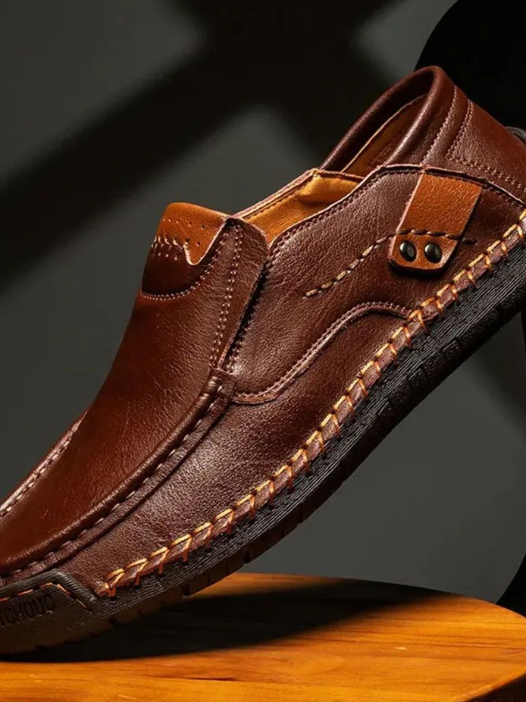 Comfortable Leather Moccasins Shoes - CAAYWORLD CAAYWORLD