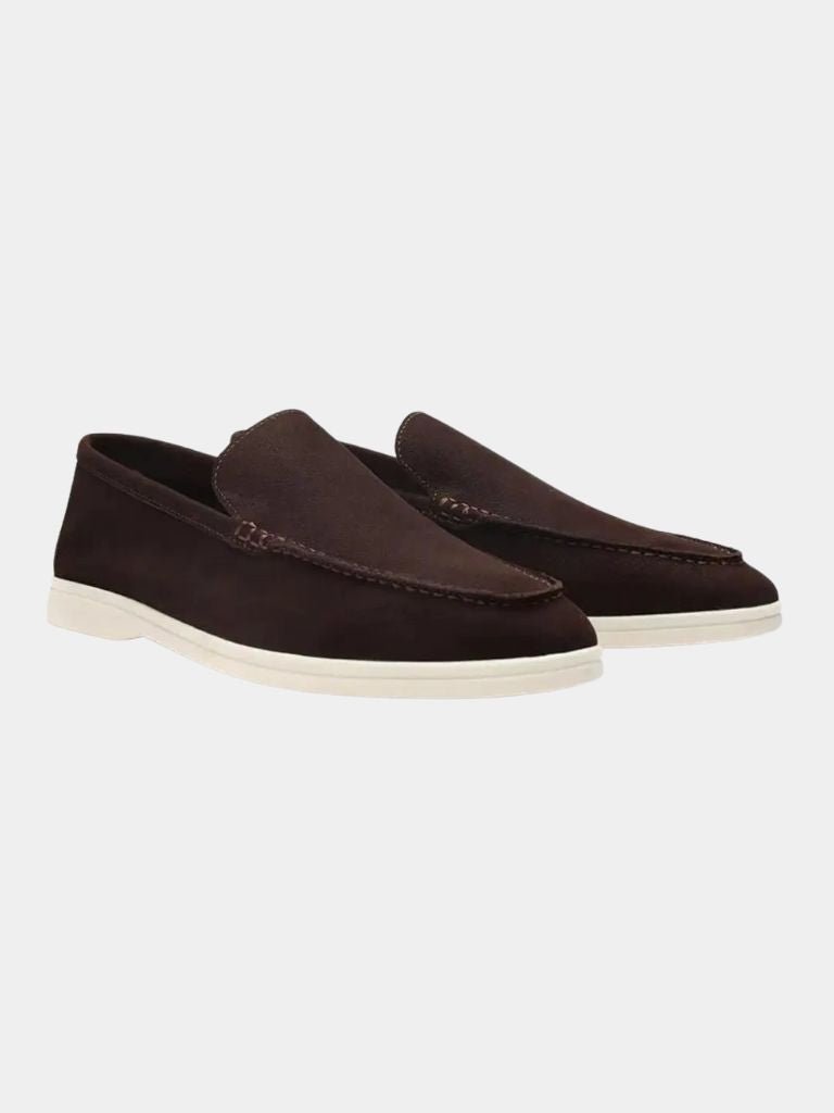 Cowhide Leather Loafers - CAAYWORLD CAAYWORLD