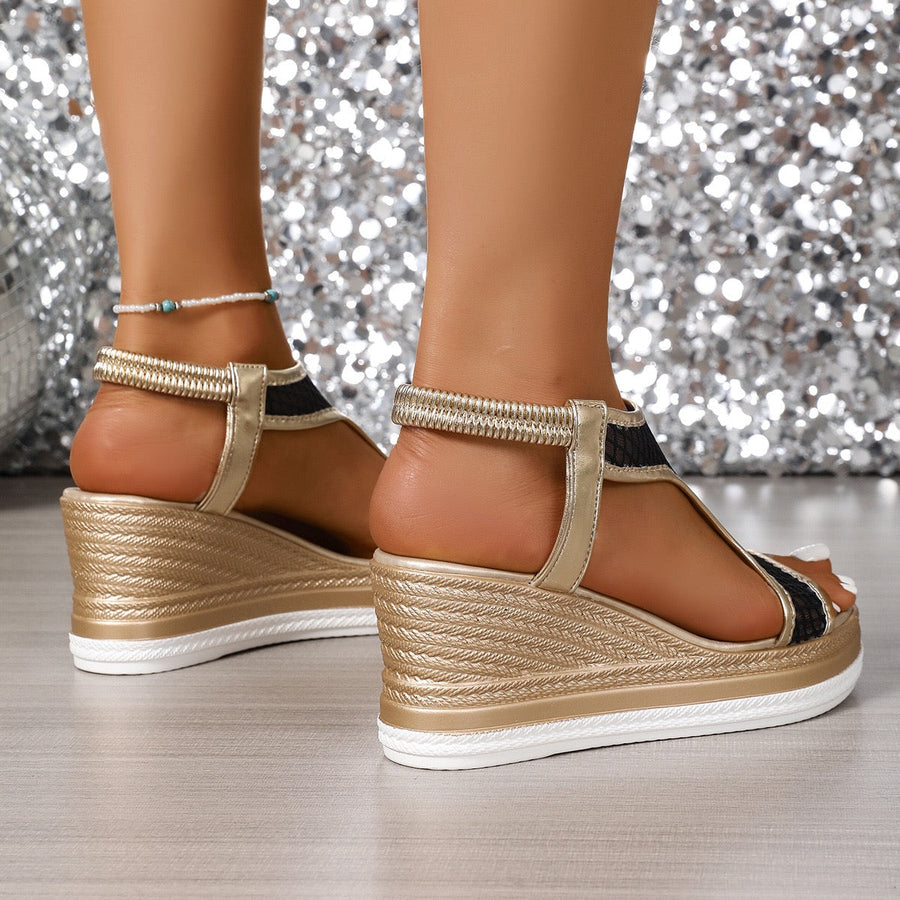 Juniper™ | Sculpted Wedge Ergonomic Sandals