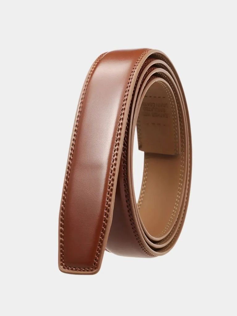 Essential Elegant Leather Belt Without Buckle - CAAYWORLD CAAYWORLD
