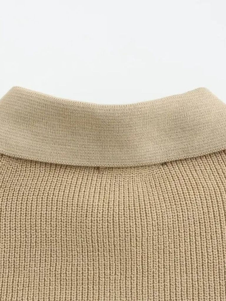 Essential Half Zip Sweater - CAAYWORLD CAAYWORLD