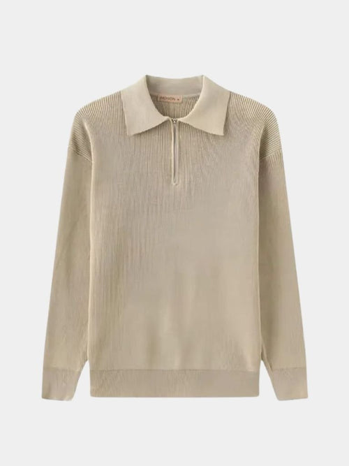 Essential Half Zip Sweater - CAAYWORLD CAAYWORLD