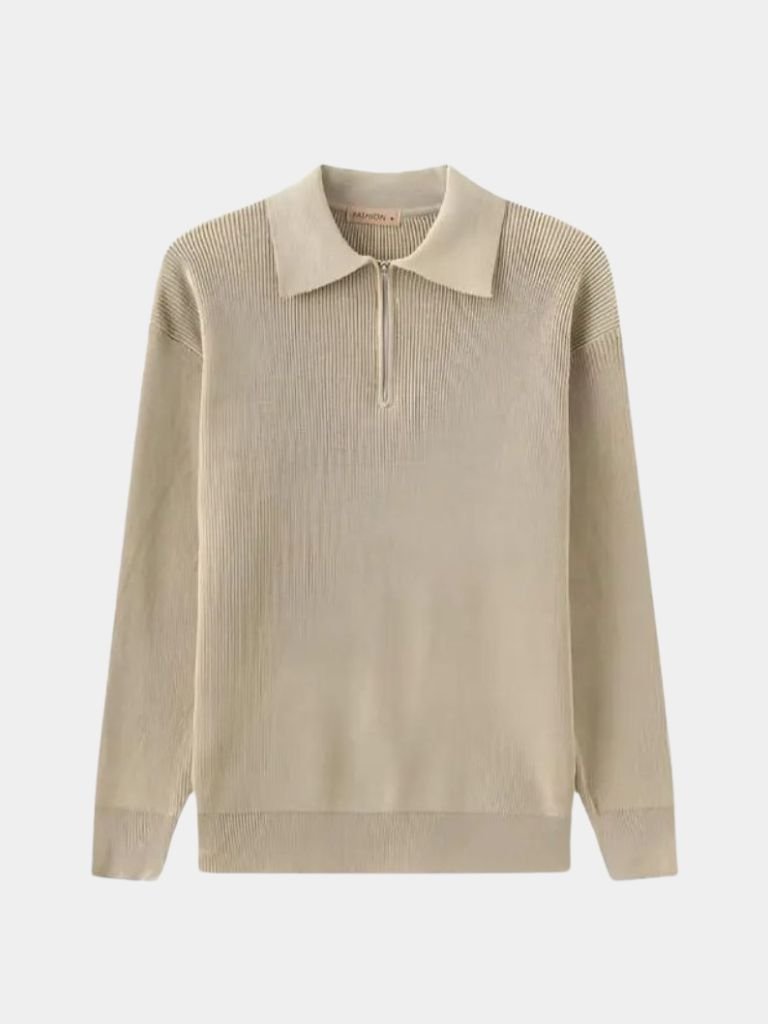 Essential Half Zip Sweater - CAAYWORLD CAAYWORLD