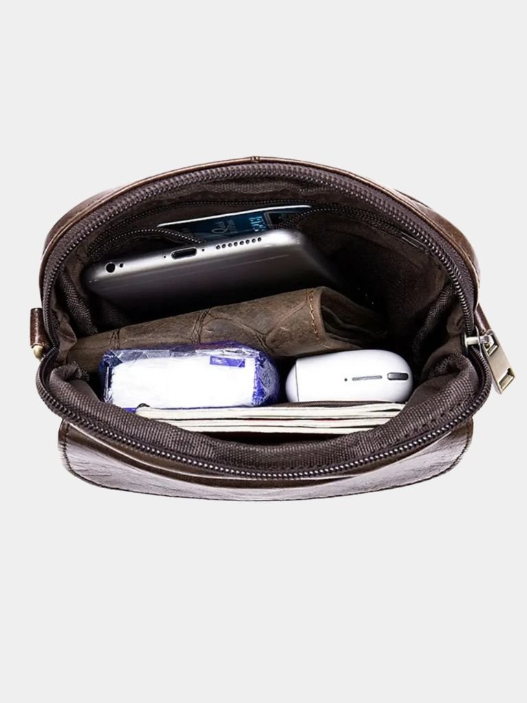 Essential Leather Shoulder Bag - CAAYWORLD CAAYWORLD