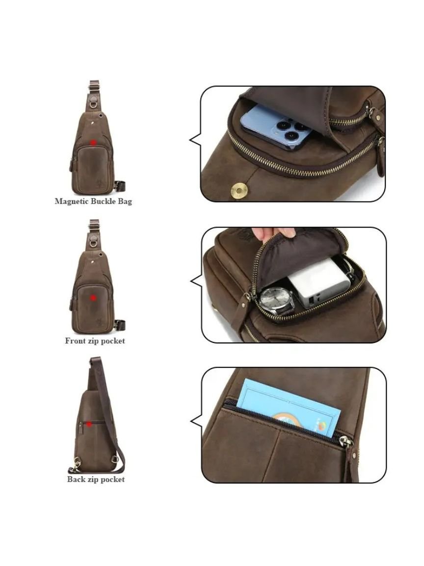 Essential Leather Shoulderbag - CAAYWORLD CAAYWORLD