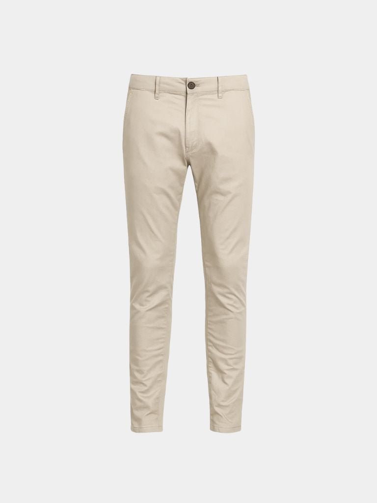 Essential Slim Fit Straight Trousers - CAAYWORLD CAAYWORLD