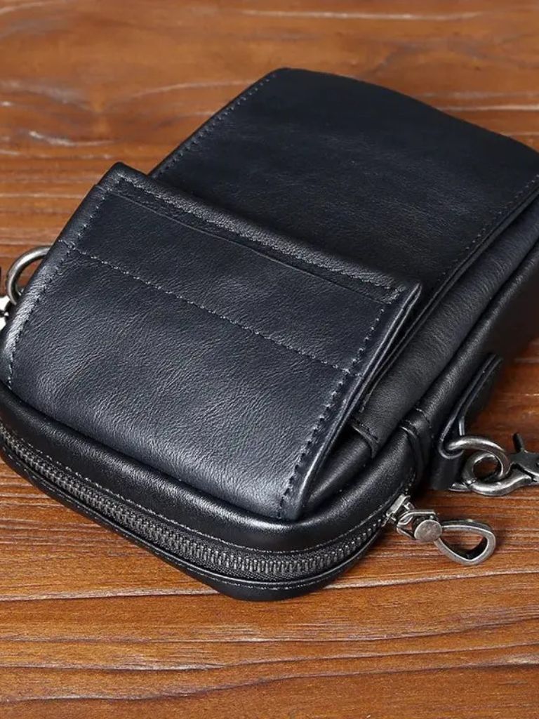 Essential Small Leather Shoulder Bag - CAAYWORLD CAAYWORLD