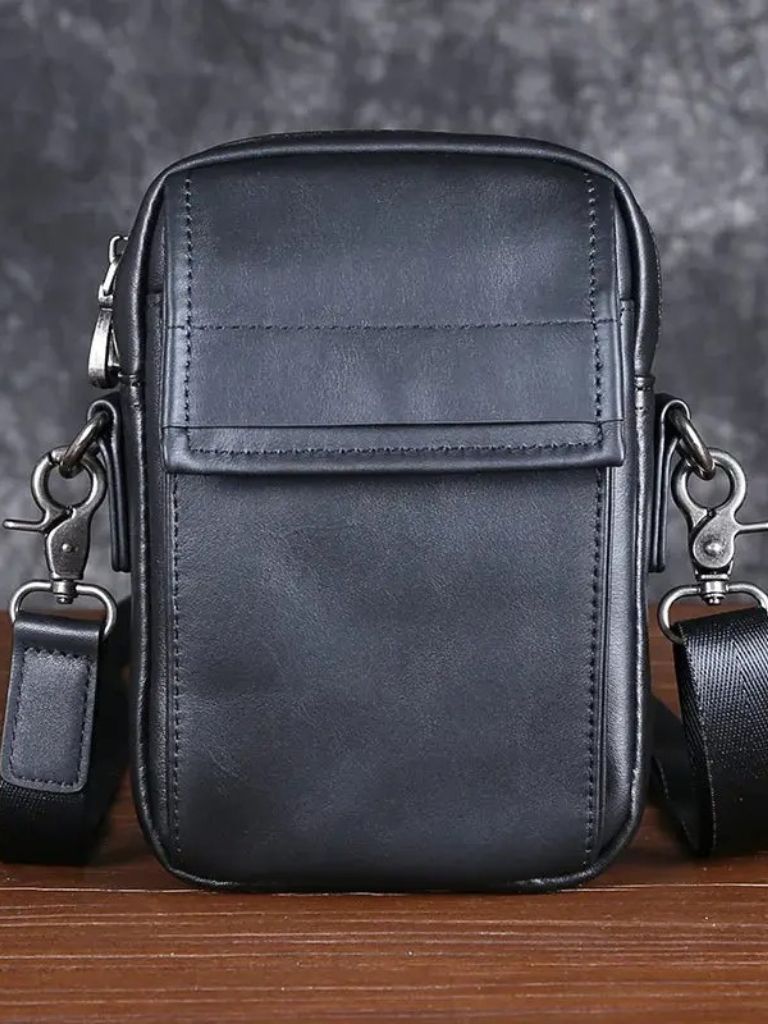 Essential Small Leather Shoulder Bag - CAAYWORLD CAAYWORLD