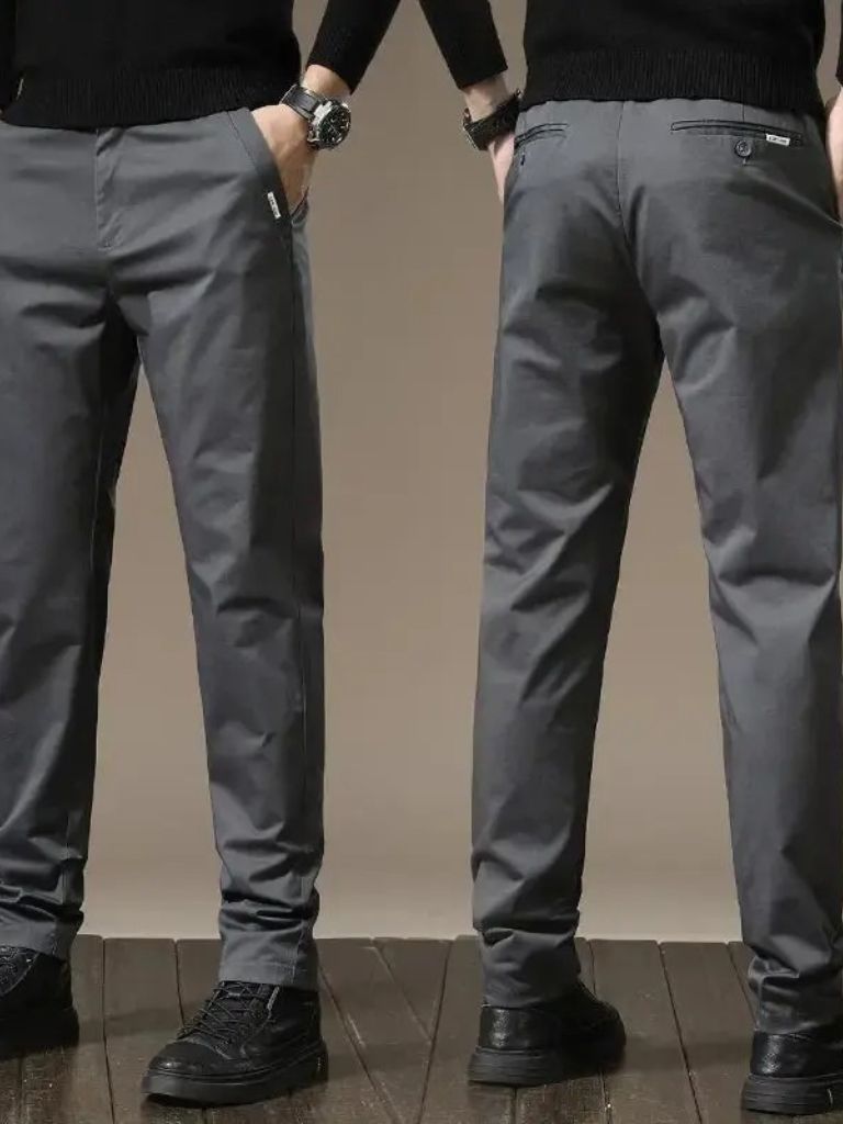 Essential Straight Trousers - CAAYWORLD CAAYWORLD