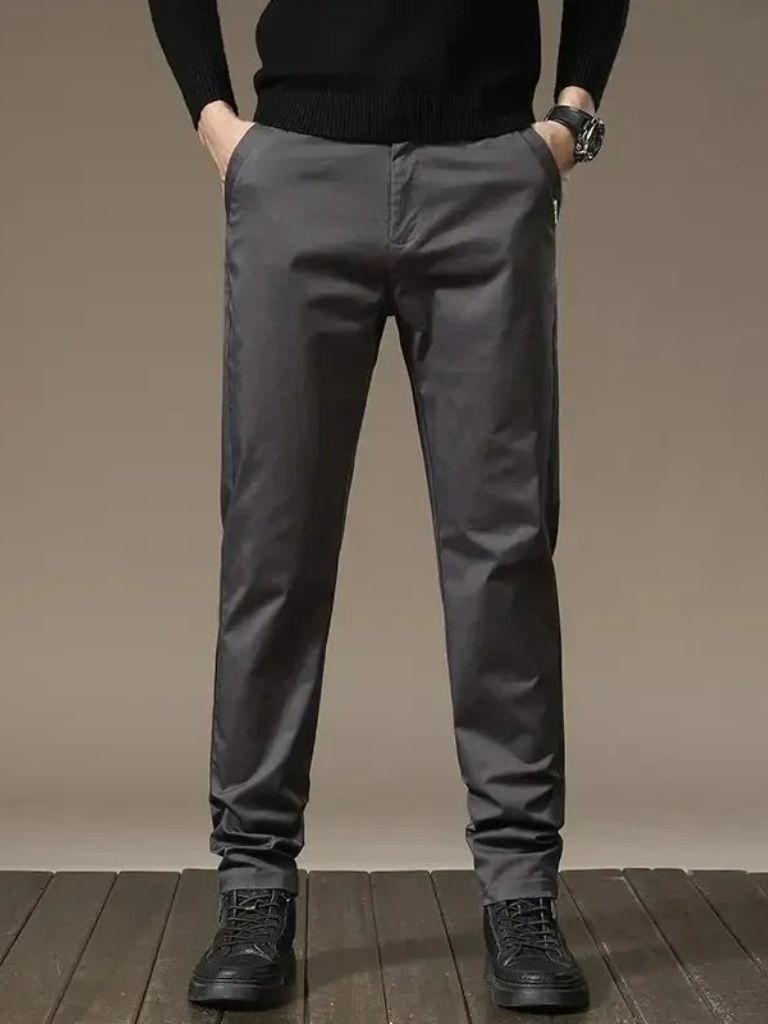 Essential Straight Trousers - CAAYWORLD CAAYWORLD
