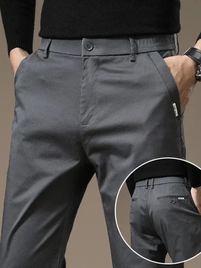 Essential Straight Trousers - CAAYWORLD CAAYWORLD