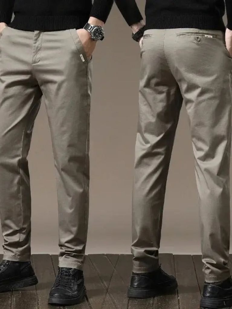 Essential Straight Trousers - CAAYWORLD CAAYWORLD