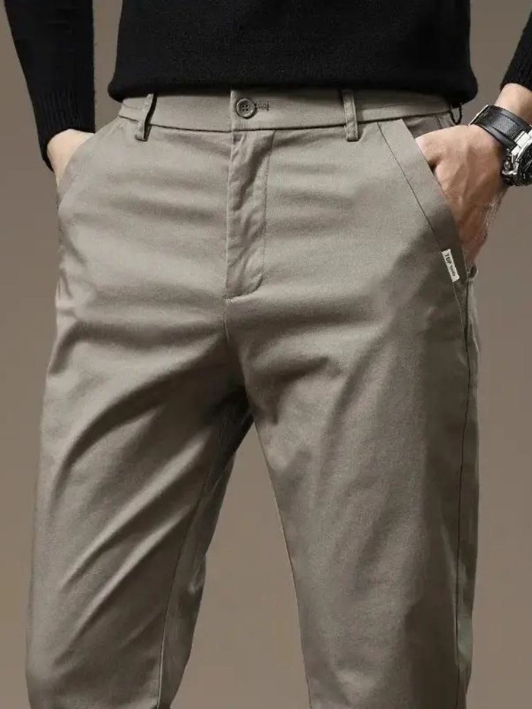 Essential Straight Trousers - CAAYWORLD CAAYWORLD