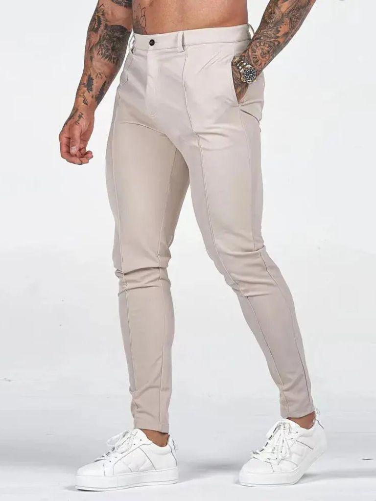 Essential Stretchy Skinny Trousers - CAAYWORLD CAAYWORLD