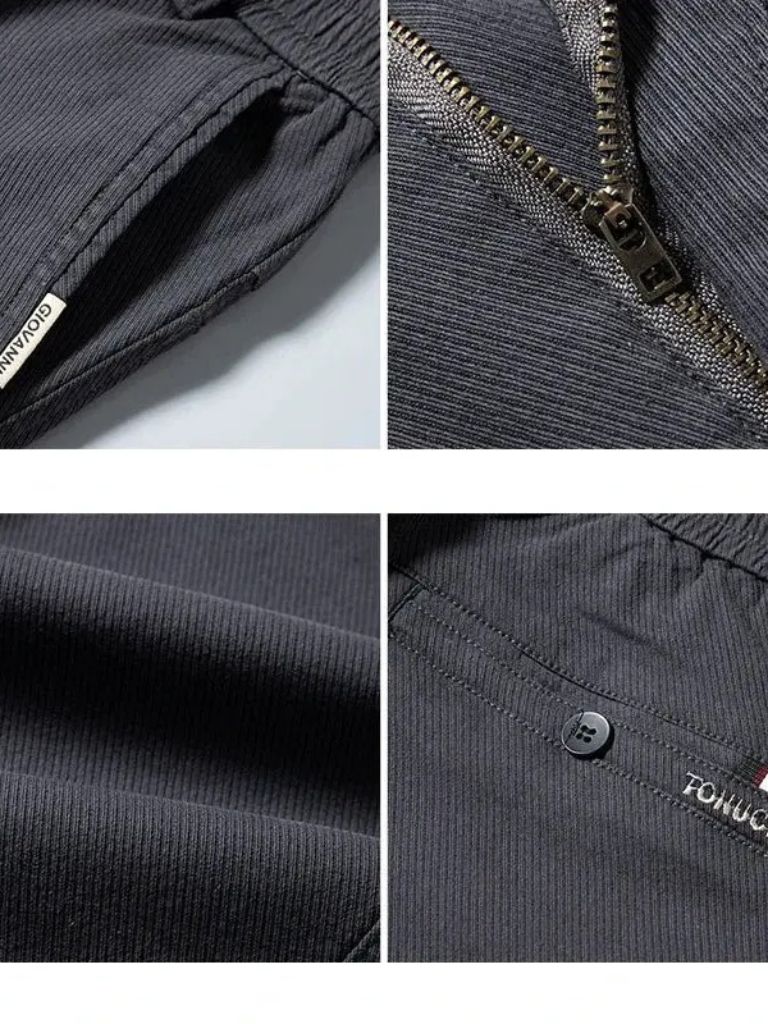 Essential Stretchy Straight Trousers - CAAYWORLD CAAYWORLD