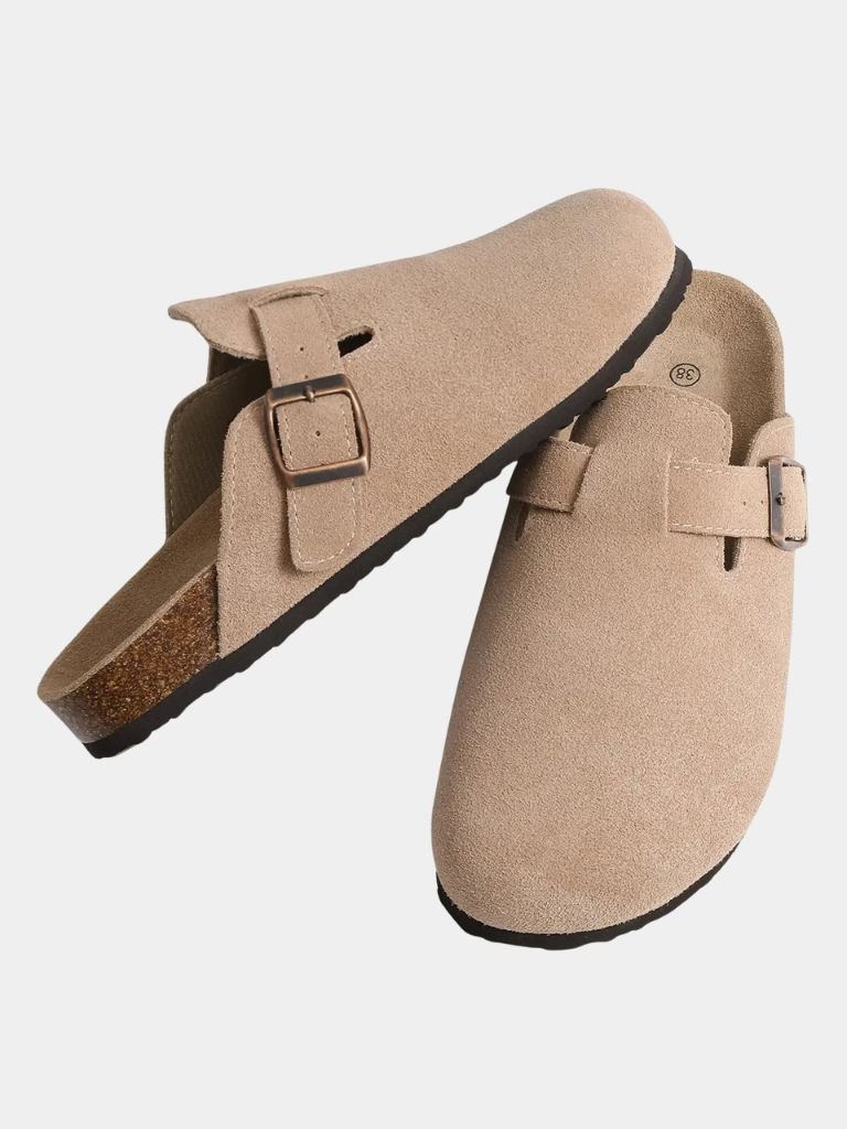 Essential Suede Clogs - CAAYWORLD CAAYWORLD