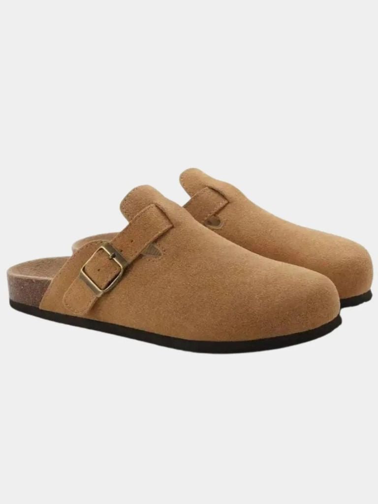 Essential Suede Clogs - CAAYWORLD CAAYWORLD