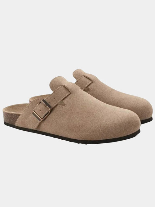 Essential Suede Clogs - CAAYWORLD CAAYWORLD