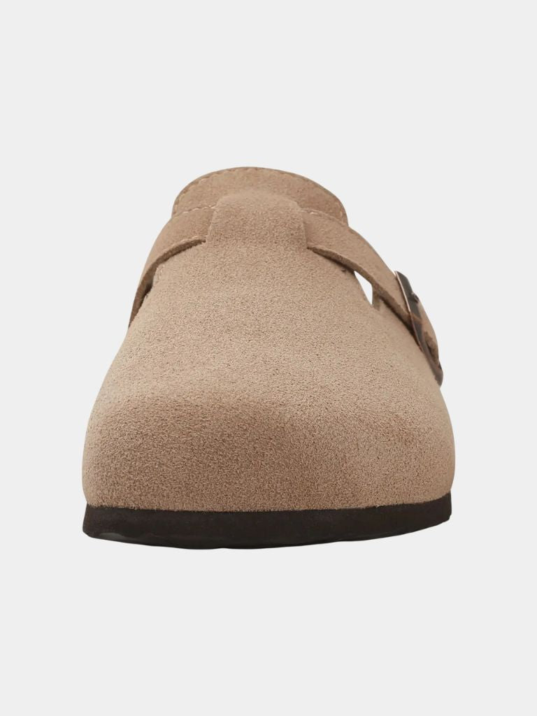 Essential Suede Clogs - CAAYWORLD CAAYWORLD