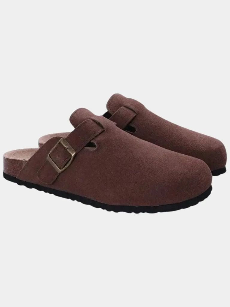 Essential Suede Clogs - CAAYWORLD CAAYWORLD