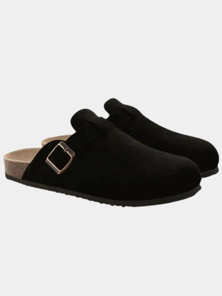 Essential Suede Clogs - CAAYWORLD CAAYWORLD