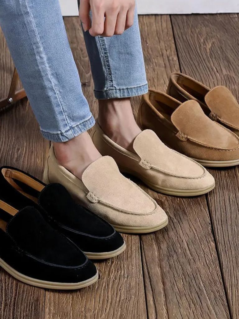 Essential Suede Loafers - CAAYWORLD CAAYWORLD