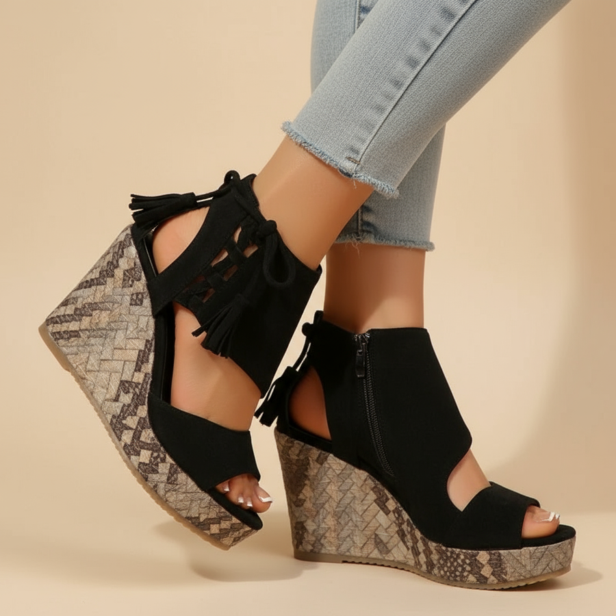 Mary™ | Boho Chic Woven Sandals