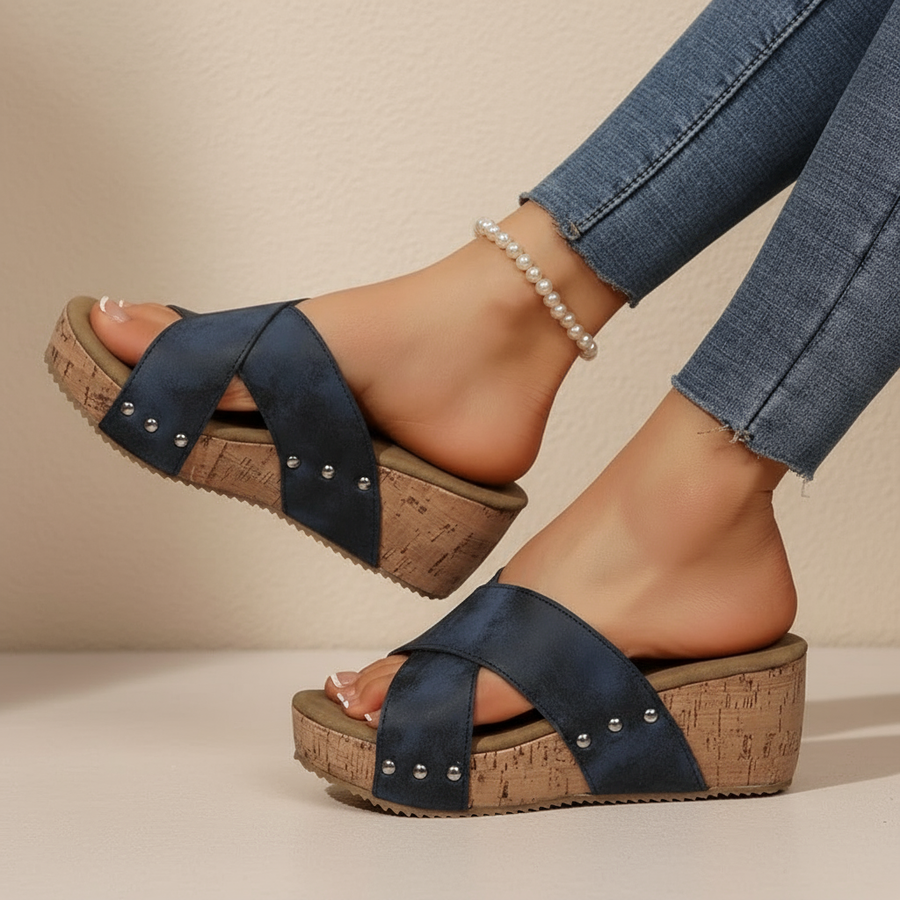 Rose™ | Boho Wedge Sandals