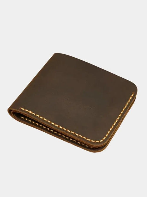 Handmade Vintage Leather Wallet - CAAYWORLD CAAYWORLD