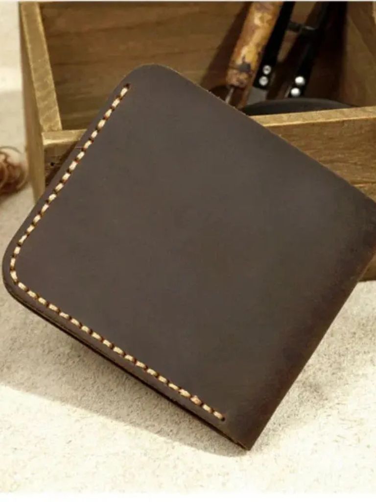 Handmade Vintage Leather Wallet - CAAYWORLD CAAYWORLD
