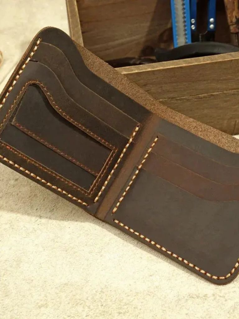Handmade Vintage Leather Wallet - CAAYWORLD CAAYWORLD