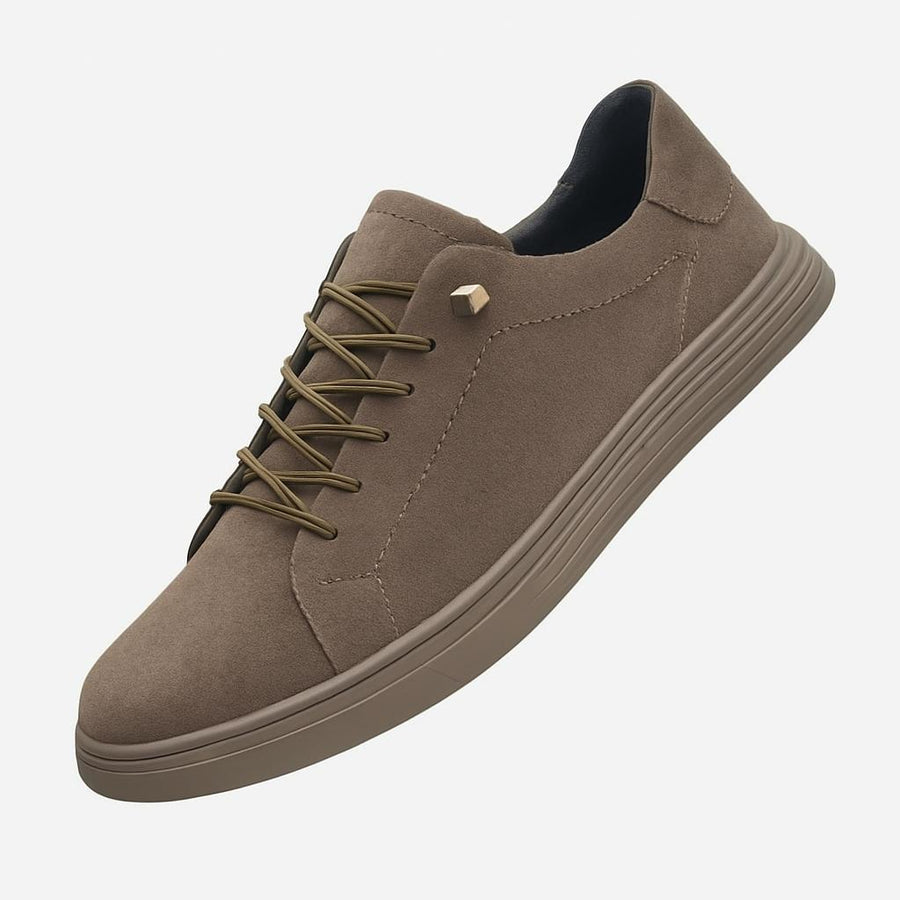 Brown Suede Leather Shoes - Caay Shop