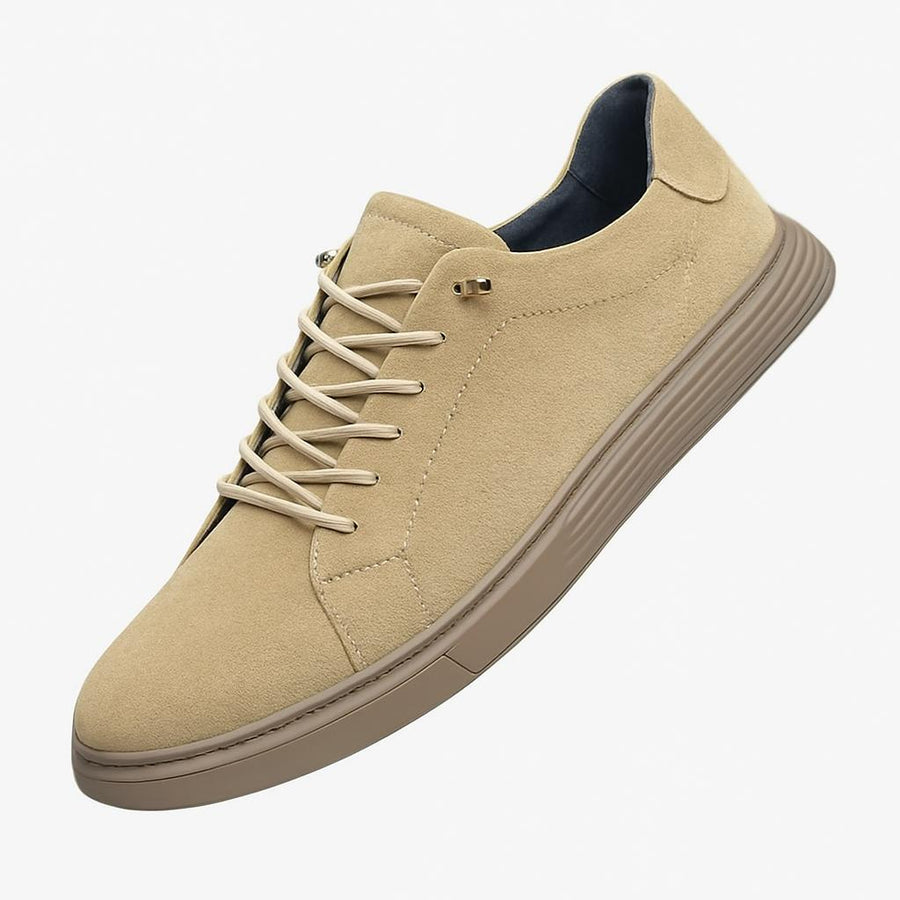 Brown Suede Leather Shoes - Caay Shop