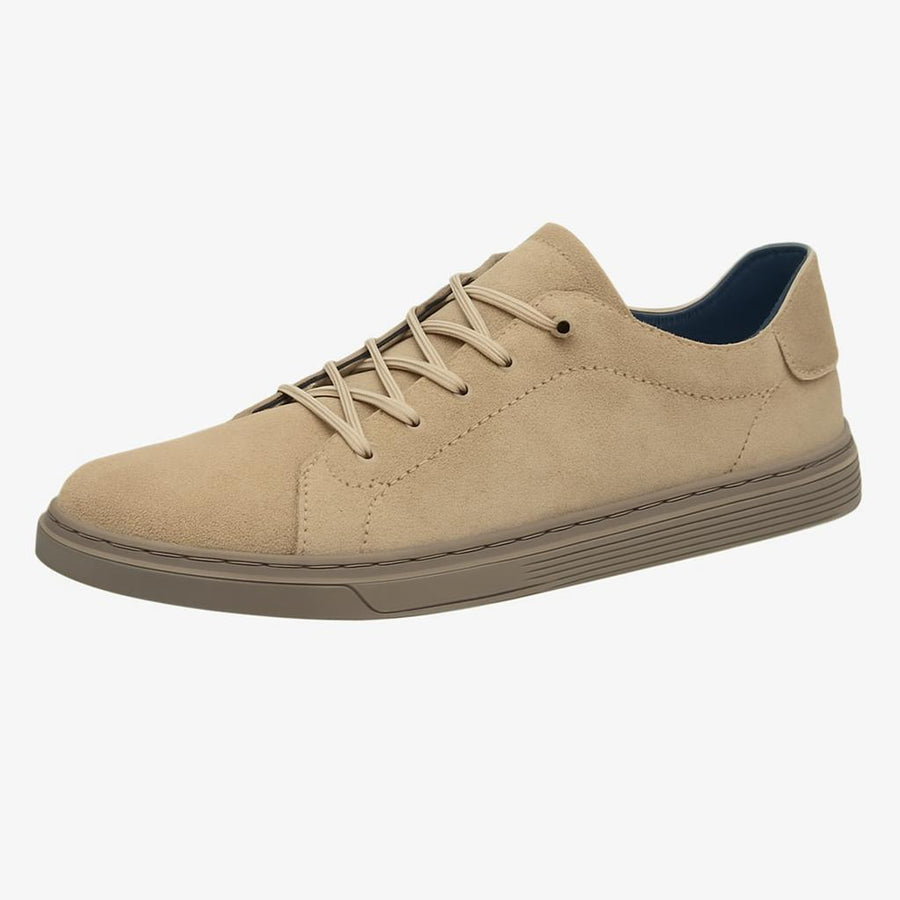 Brown Suede Leather Shoes - Caay Shop