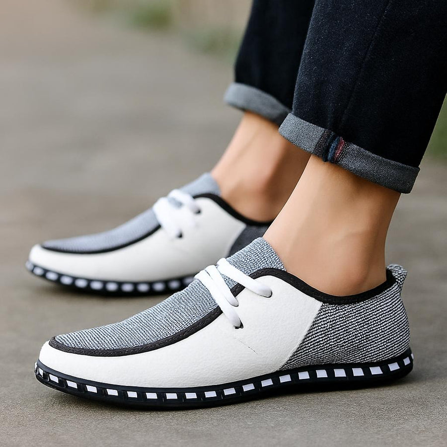 Leather Low-Top - Sneakers