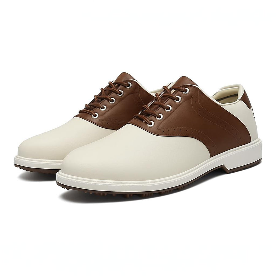 Waterproof Leather Spikeless - Golf Shoes